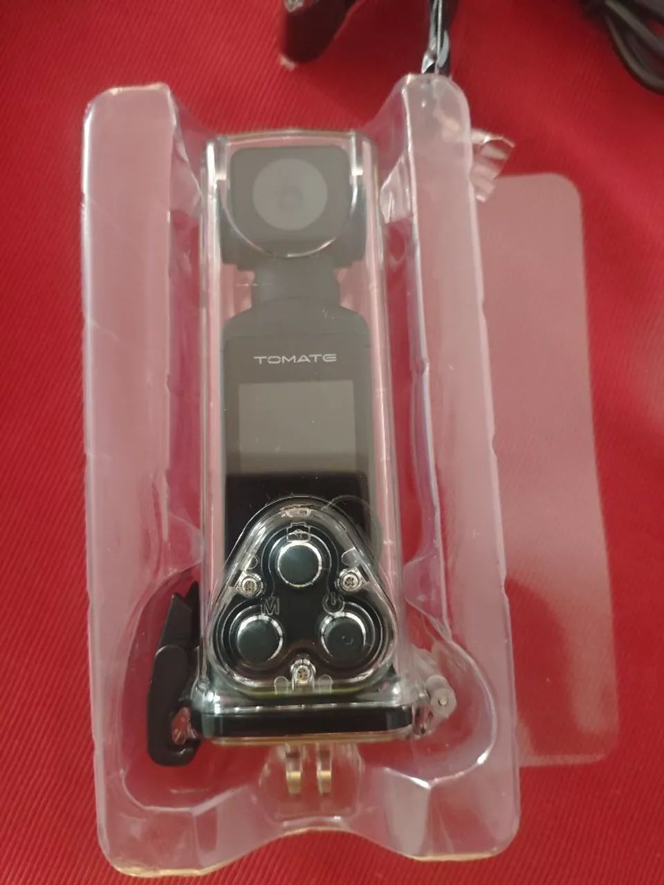 Câmera de Ação Tomate MT-5000 5K - Nova + Acessórios