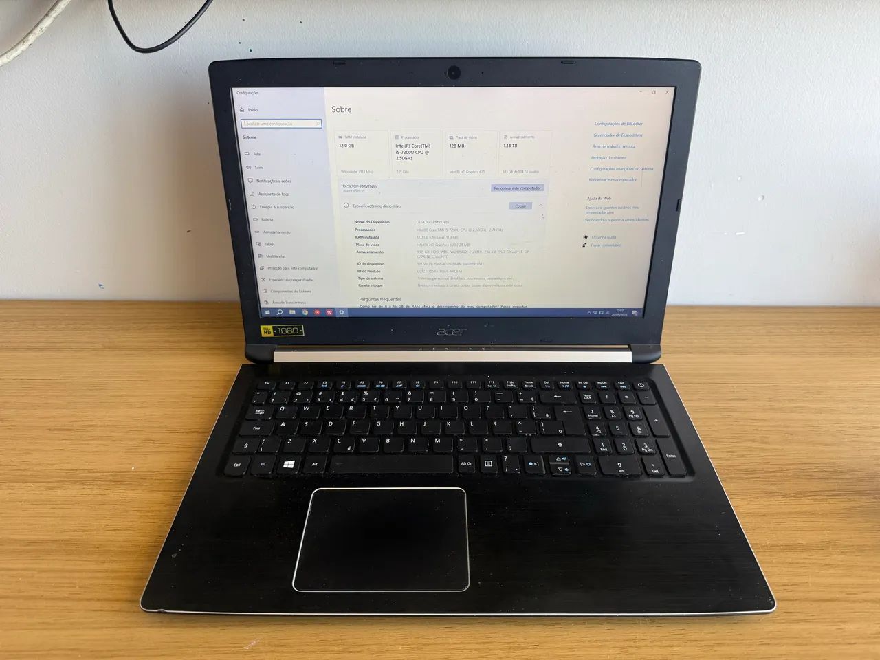 Notebook Acer Aspire 5 515 i5 7Gen - Foto 5