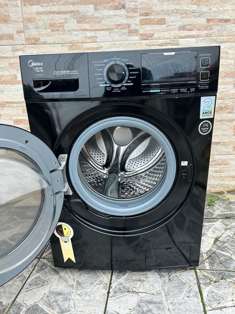 Lava e Seca Midea Black 11 KG - Foto 4