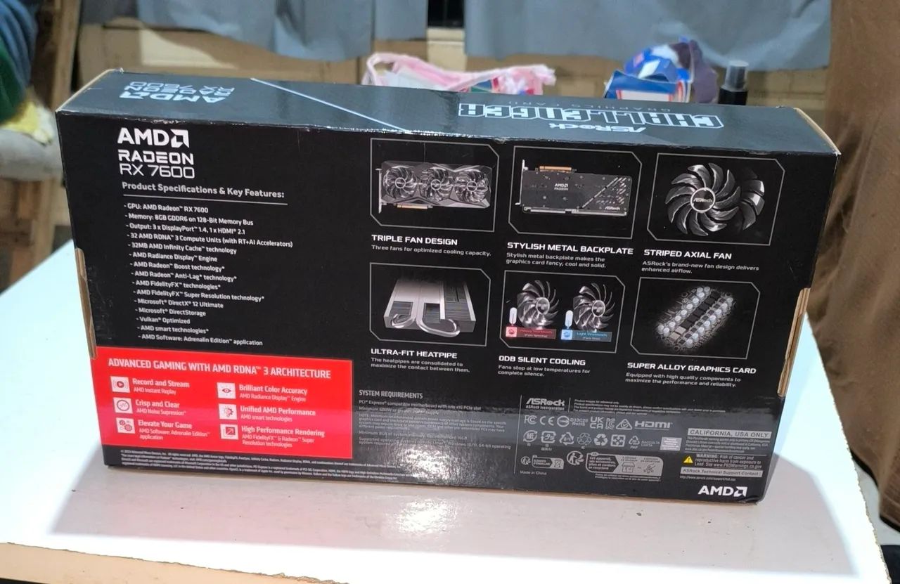 RX 7600 Challenger OC - Foto 3