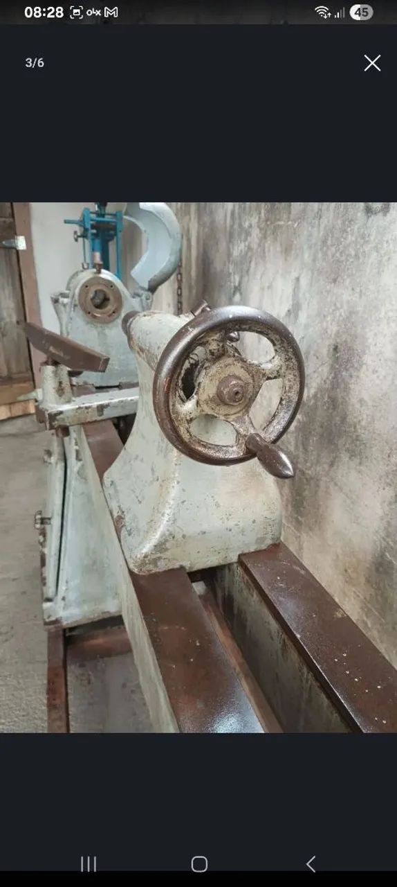 Máquina torno industrial  - Foto 5