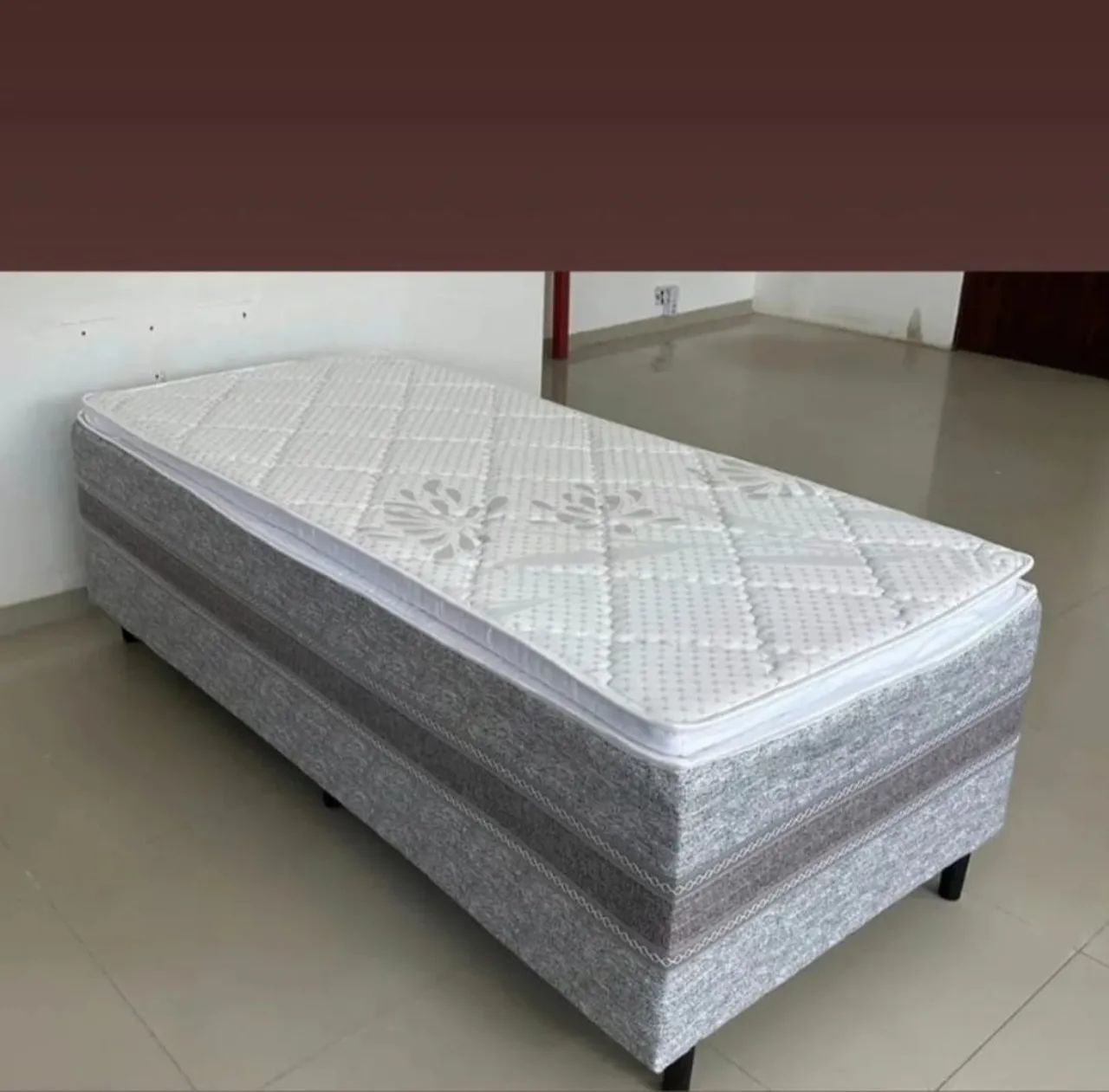 Cama solteiro premium 