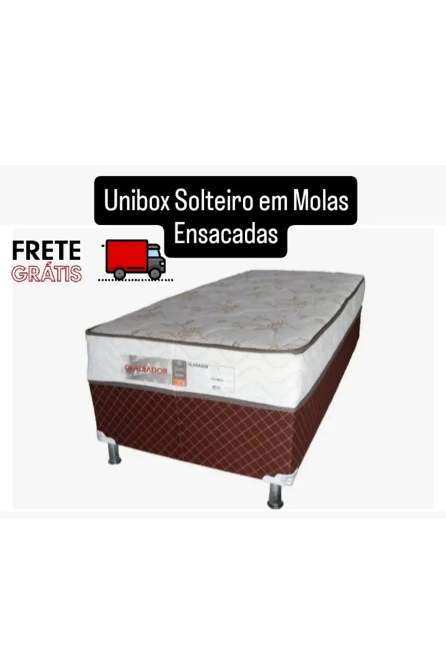 A pronta Entrega!!Unibox Solteiro de Molas Ensacadas!!