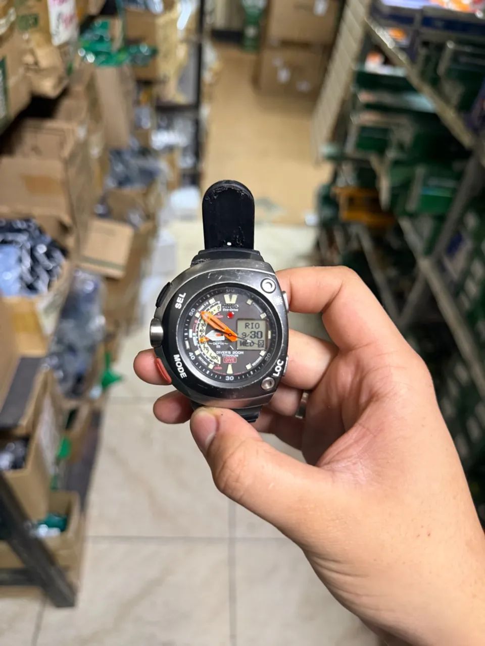 RELOGIO CITIZEN MEIA LUA 