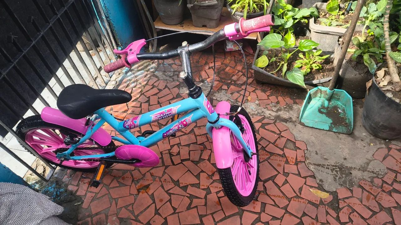 Bicicleta infantil feminina