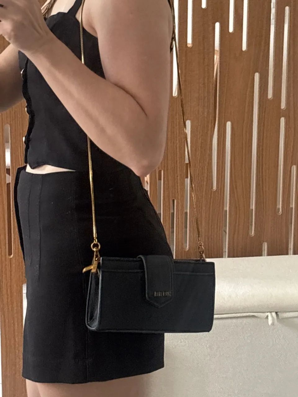 Bolsa d ombro ou Cluth preta  - Foto 3