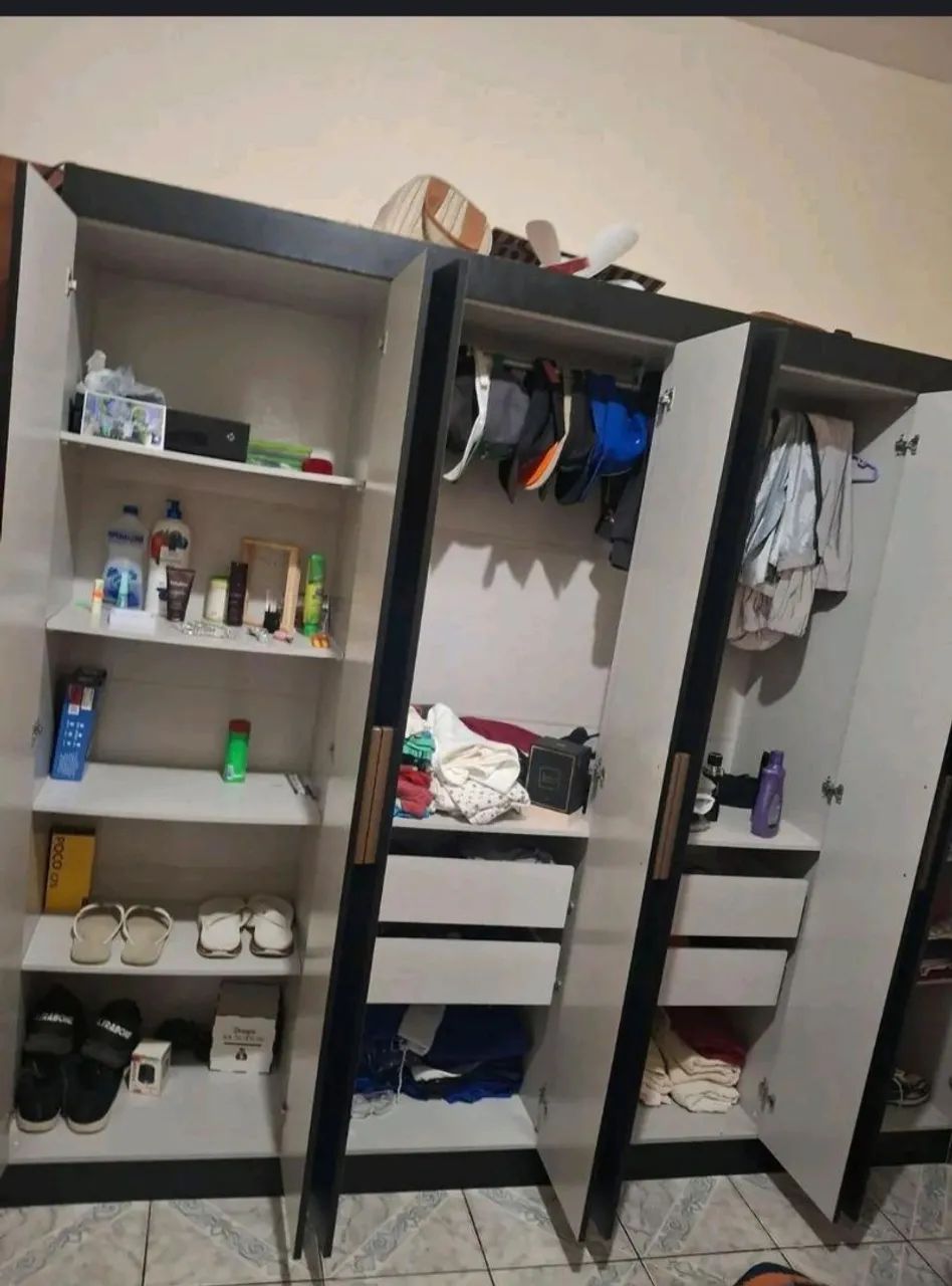 Guarda roupa casal leia a descrição  - Foto 2