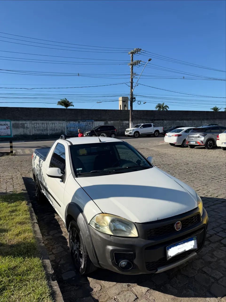 Fiat Strada Working Hard 1.4 Fire Flex 8V CS 2018 - Foto 3