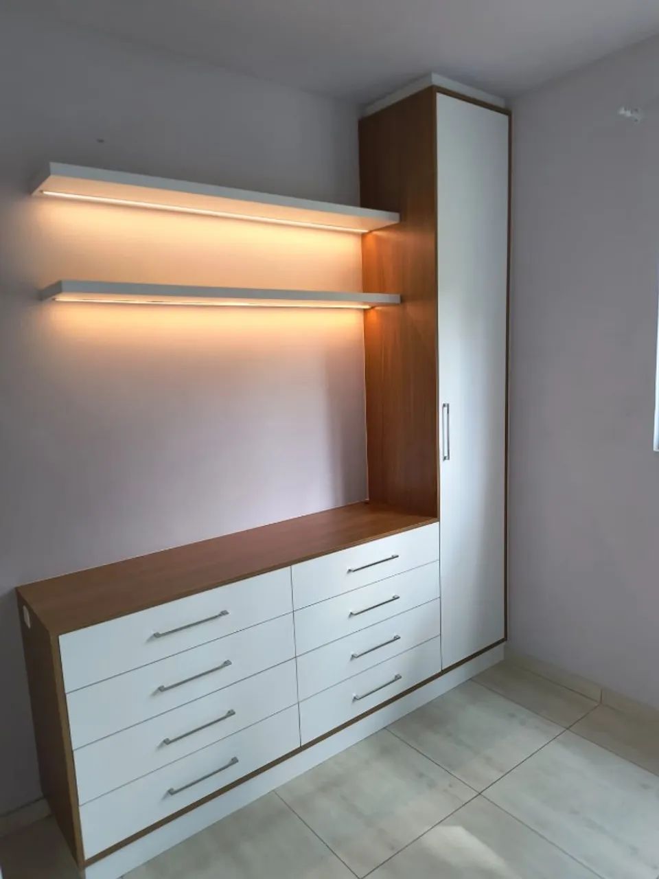Móveis planejados em MDF quarto