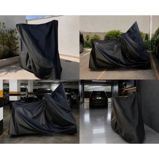 Achado Imperdível! Capa para Cobrir Moto - Impermeável, Forrada e Proteção Total - Foto 3