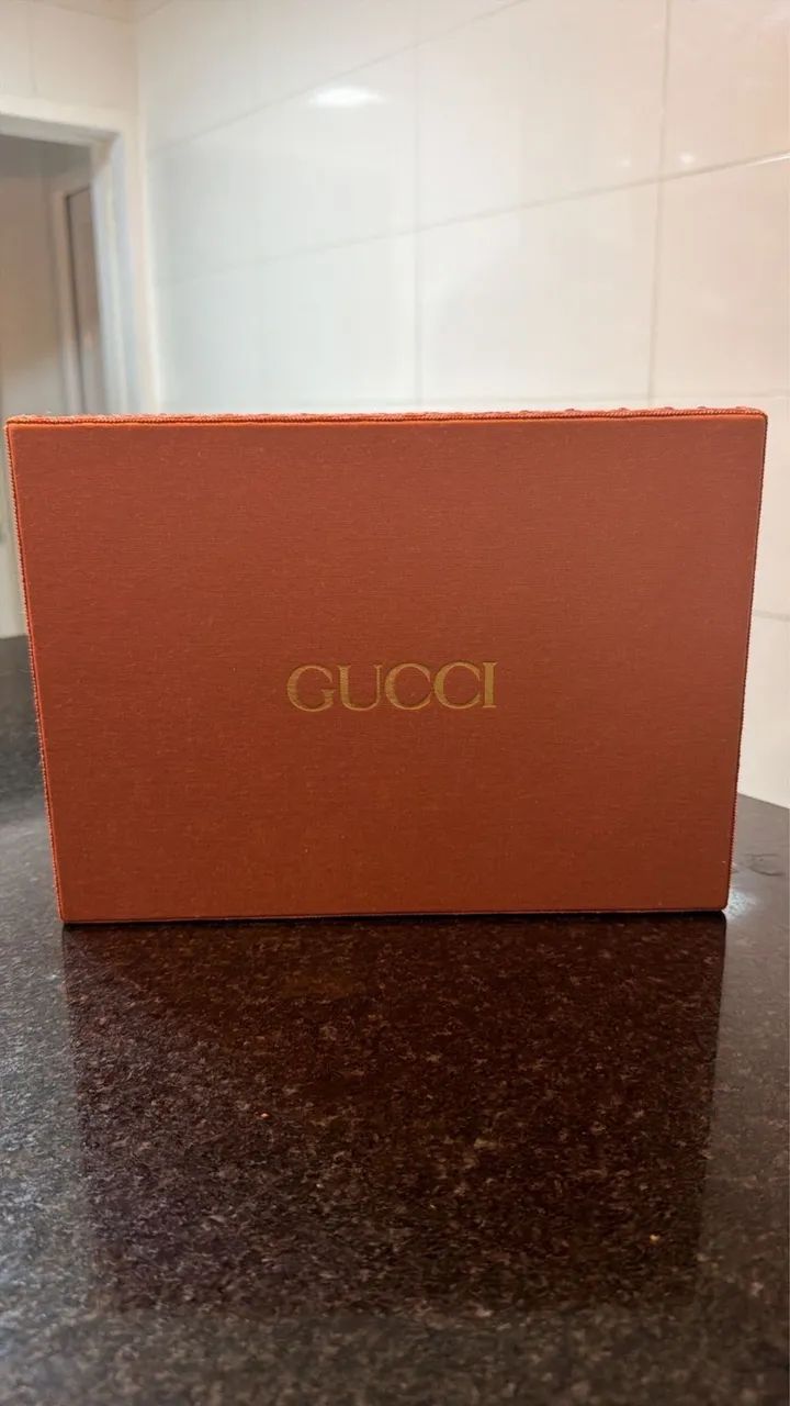 Caixa Gucci rose em tecido - edição especial e rara - Foto 2
