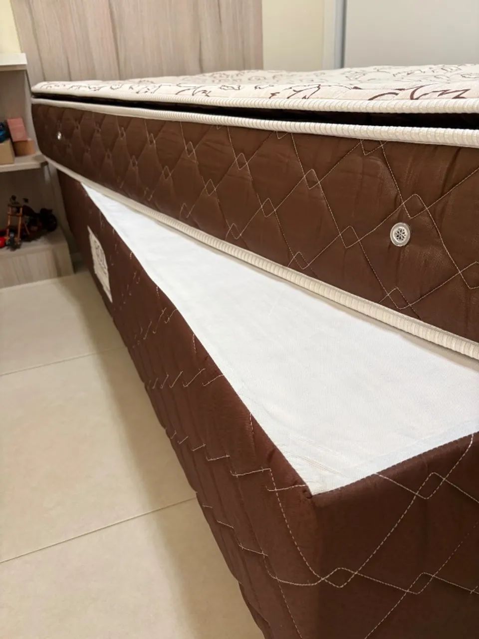 Cama Box Solteiro com Colchão - Foto 2