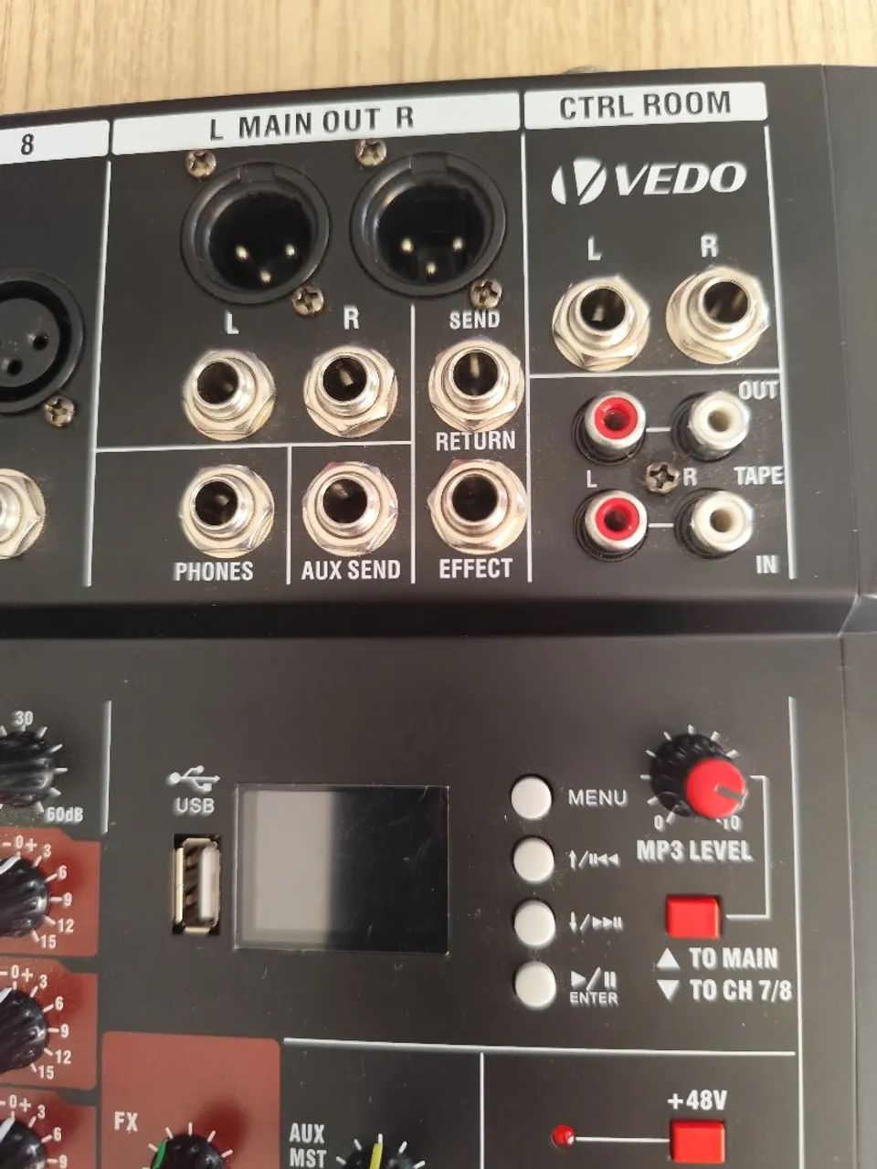 Mesa de som para microfone+ fantonpower - Foto 4