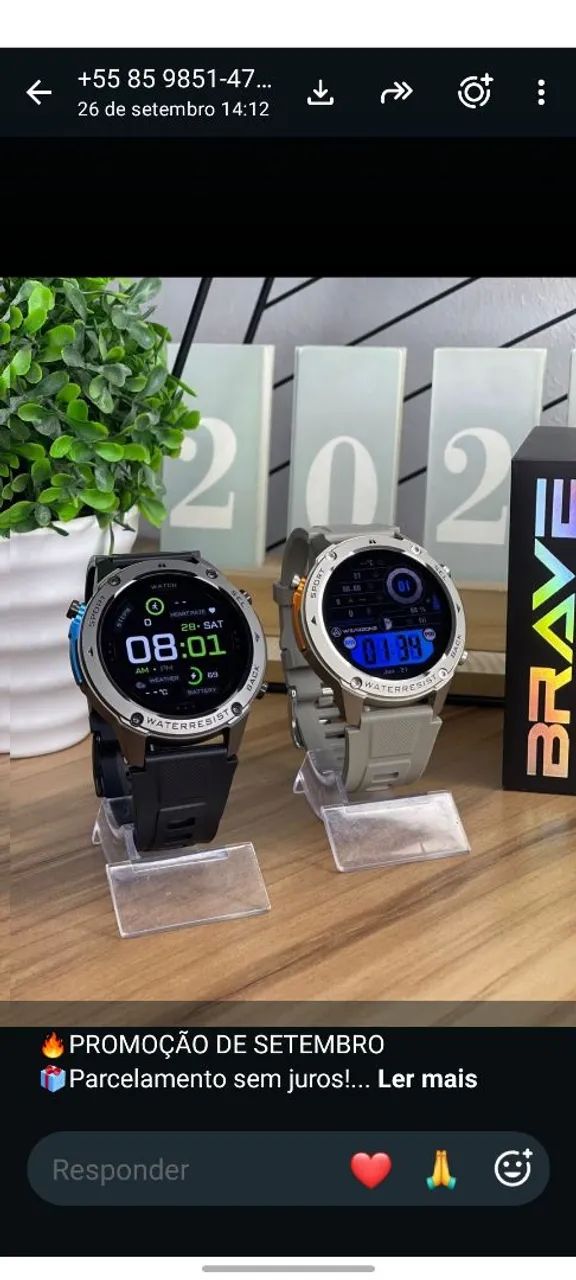 Smartwatch Brave Novo - Foto 4