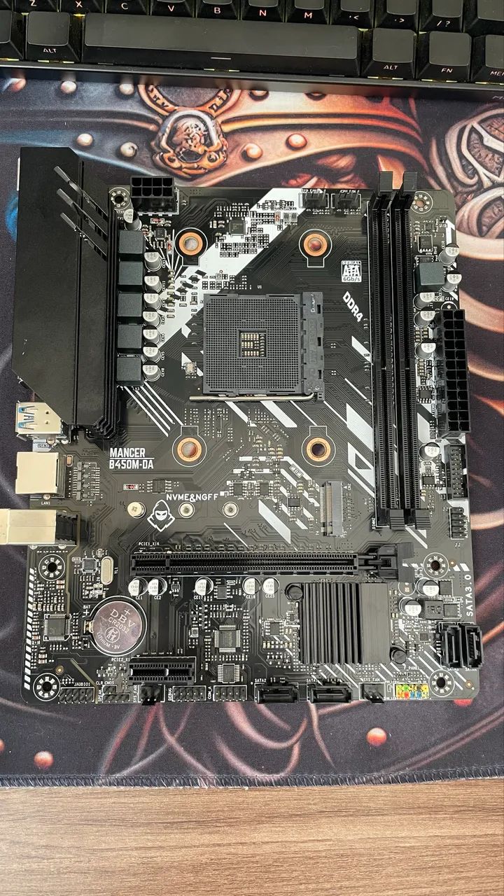PLACA MÃE B450-M V2  - Foto 4