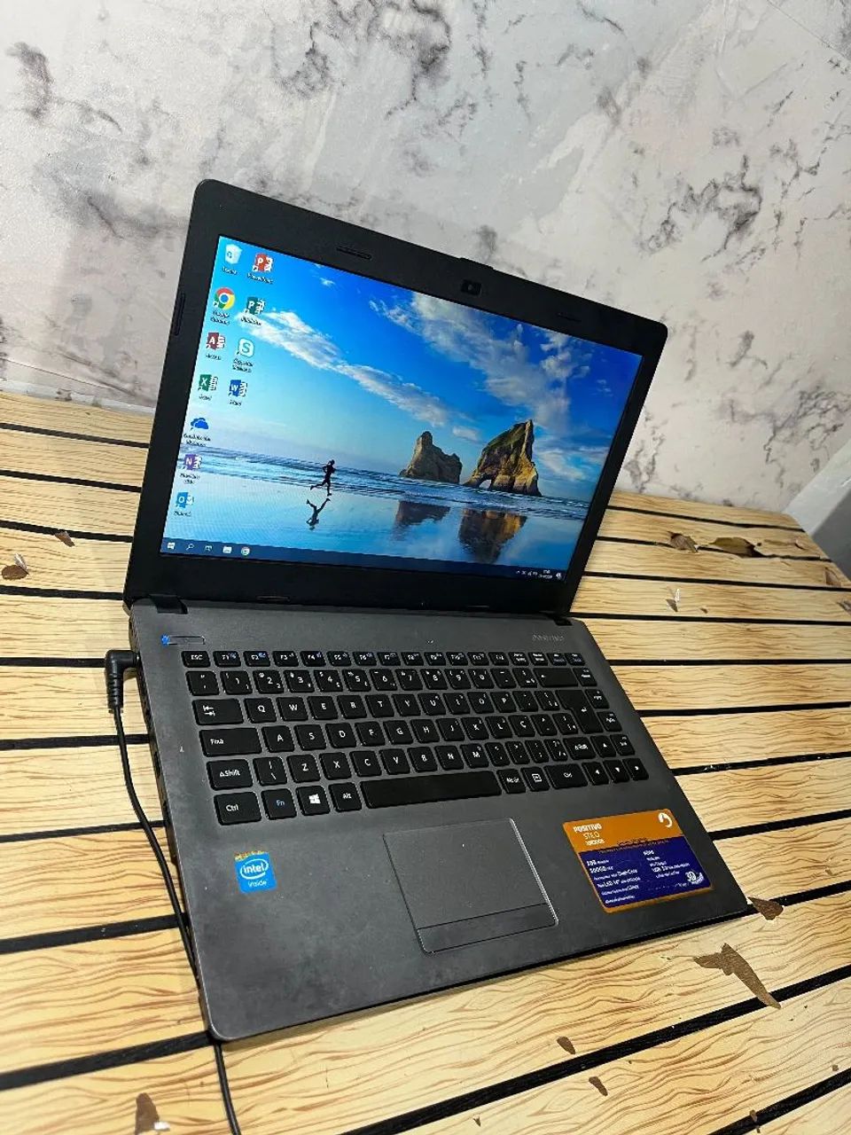 NOTEBOOK  DDR3 ACEITO CARTÃO DO GARANTIA  380$ - Foto 4