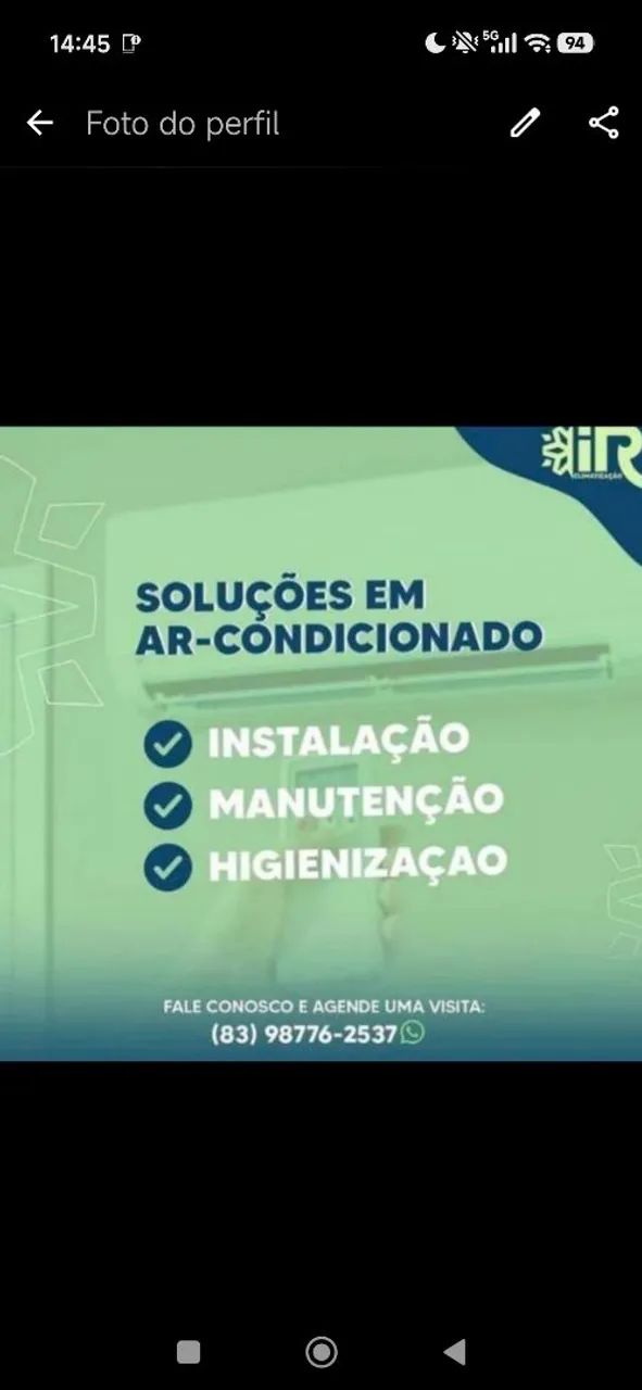 Instalação , Limpeza e Consertos Ar condicionado