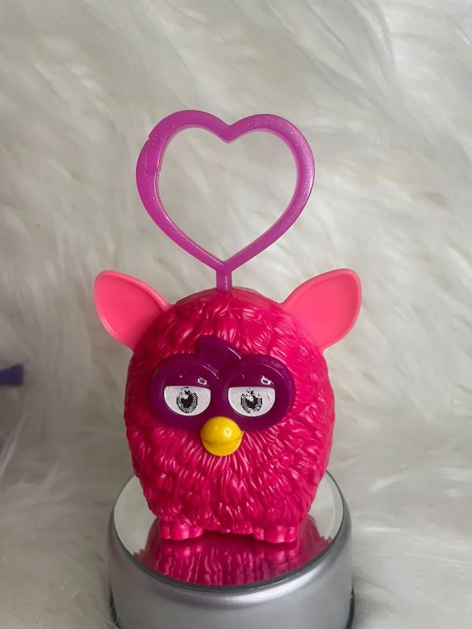 Boneco promocional furby rosa