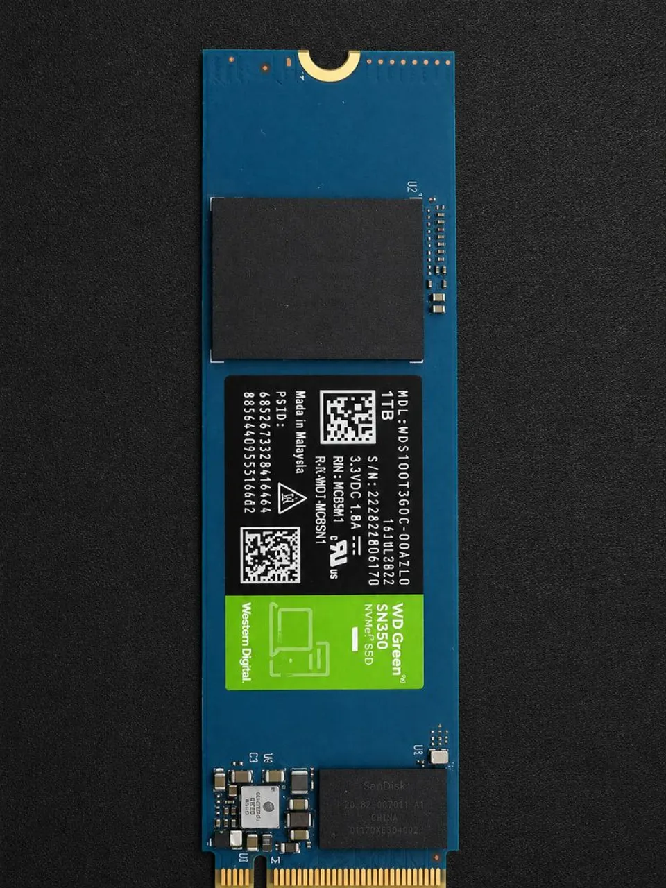 SSD WD Green SN350 1TB - Armazenamento - Vista Alegre, Rio de