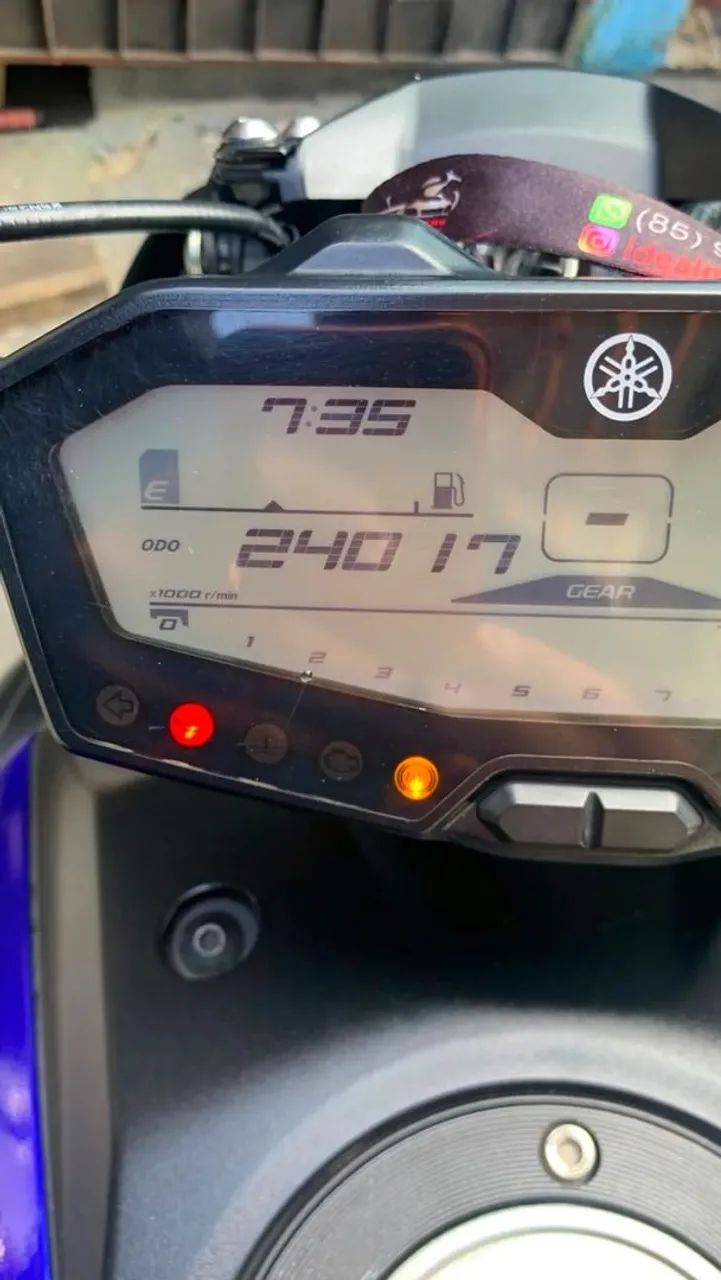 MT 07// 24 km Rodado