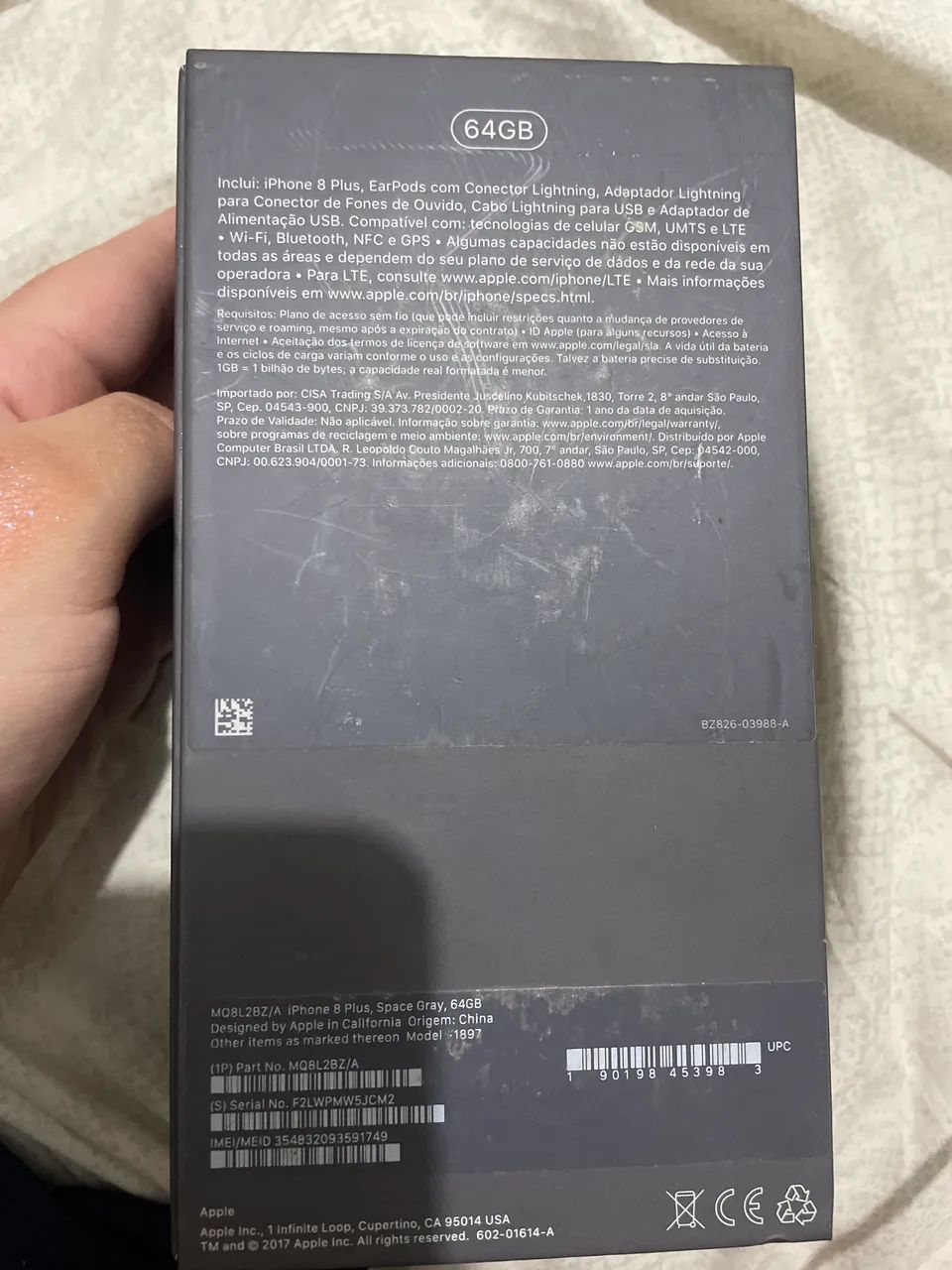 Caixa do iPhone 8 Plus  - Foto 3