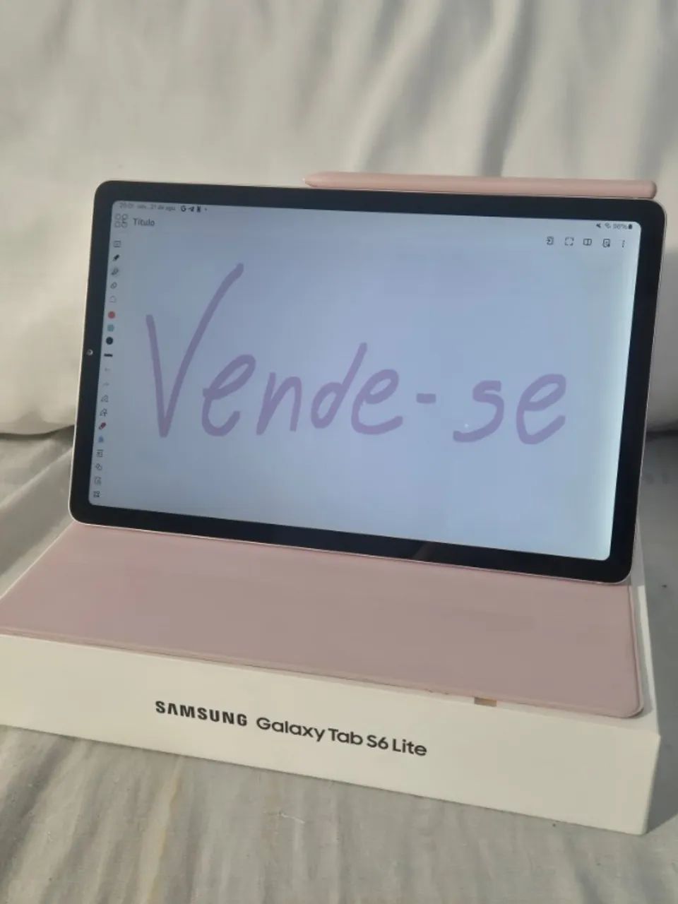 Samsung Tab S6 Lite Rosa / Acompanha Teclado - Foto 2