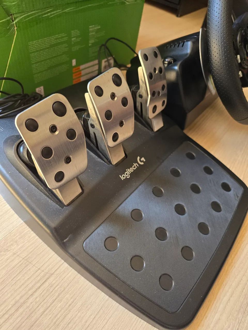 Volante Logitech G920 - Xbox e PC - Foto 5