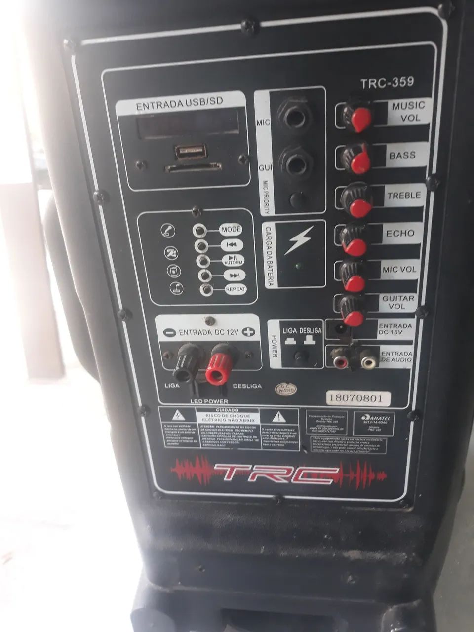 CAIXA DE SOM AMPLIFICADA. TRC359 - Foto 2