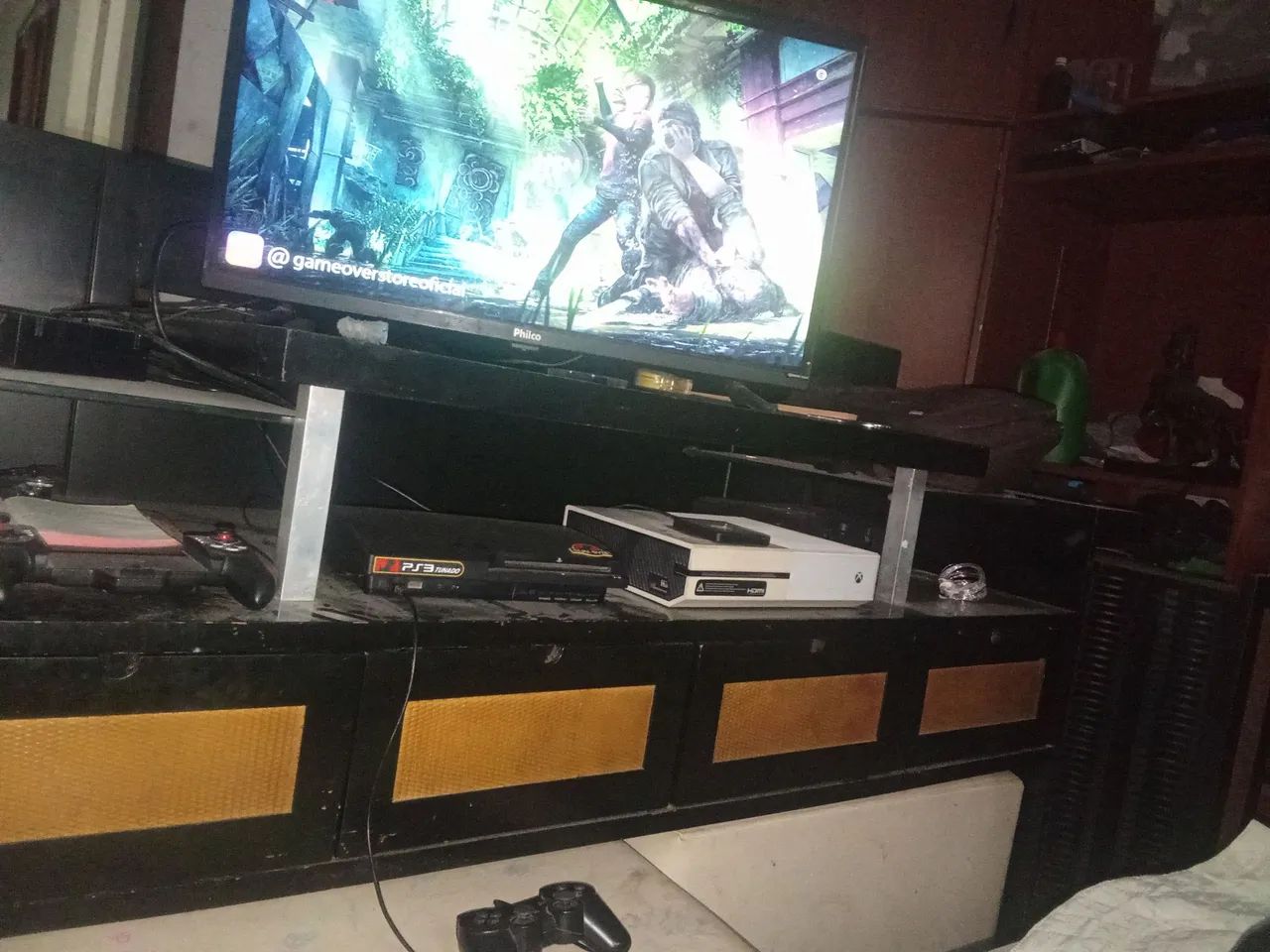 Mesa gamer de 2metros completa