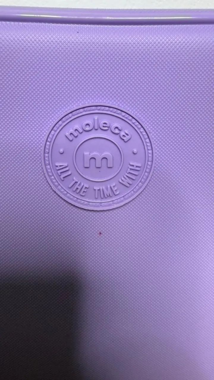 Bolsa Tiracolo Moleca PVC Lilás Original (Nunca Usada) - Foto 4