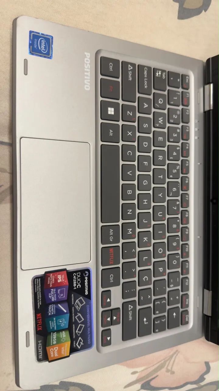 Notebook 2 Em 1 Positivo Duo C4128a Intel Celeron - Foto 5