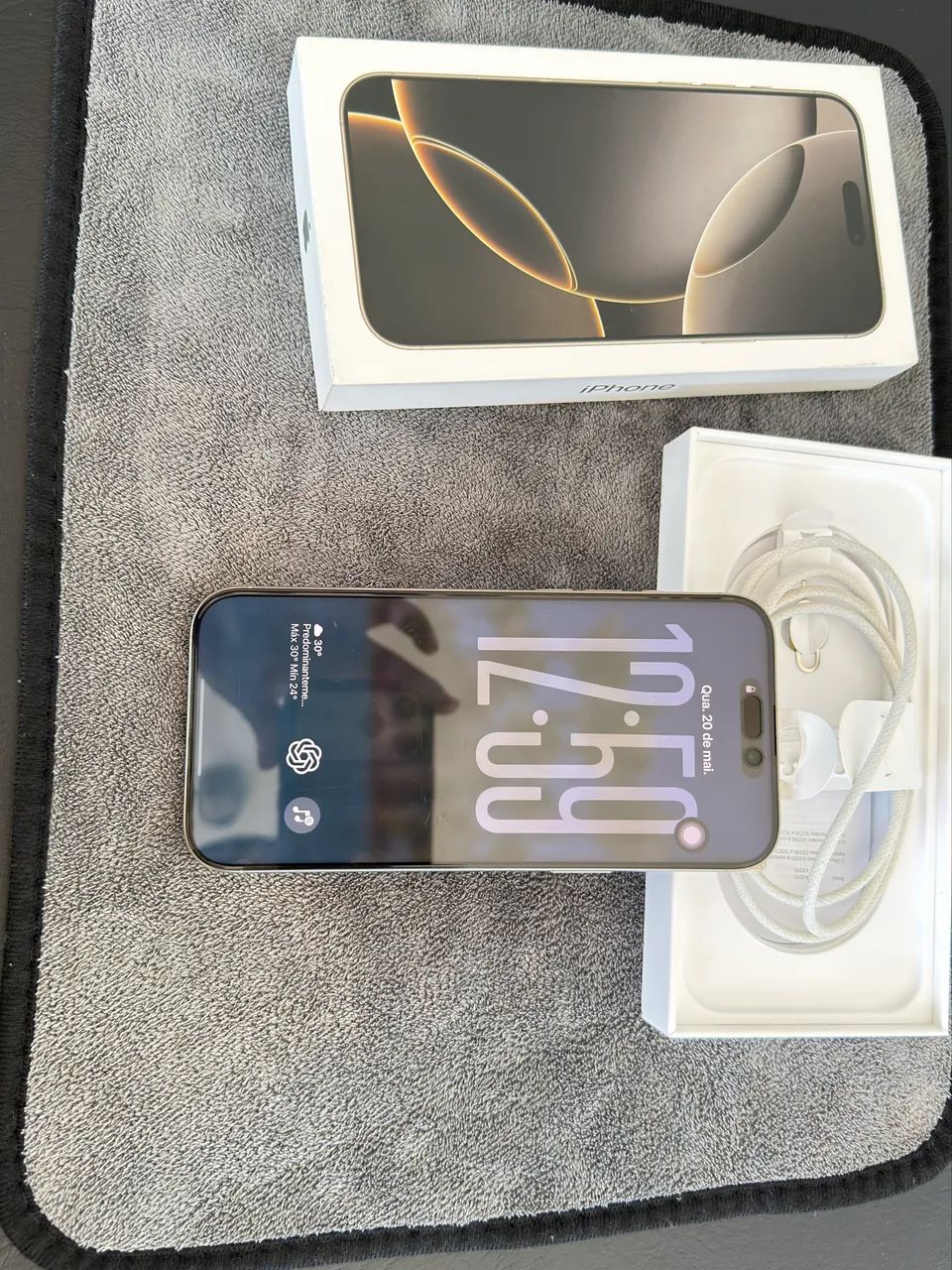 iPhone 16 pro Max 512gb saúde da bateria 94% - Foto 4