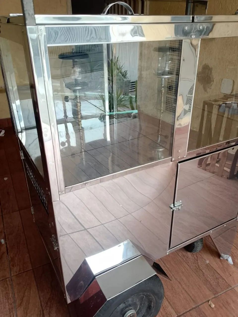 CARRINHO DE PIPOCA BEM CONSERVADO À VENDA!! - Foto 4