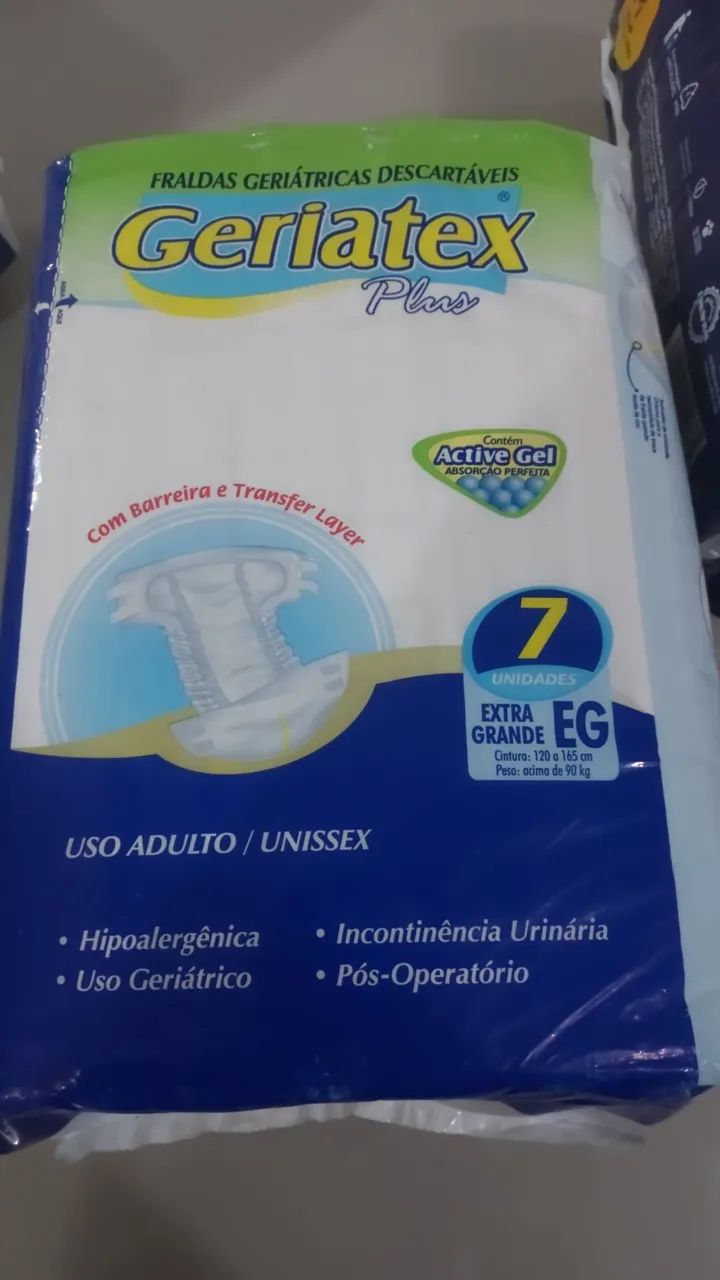 Fraldas gériatricas 
