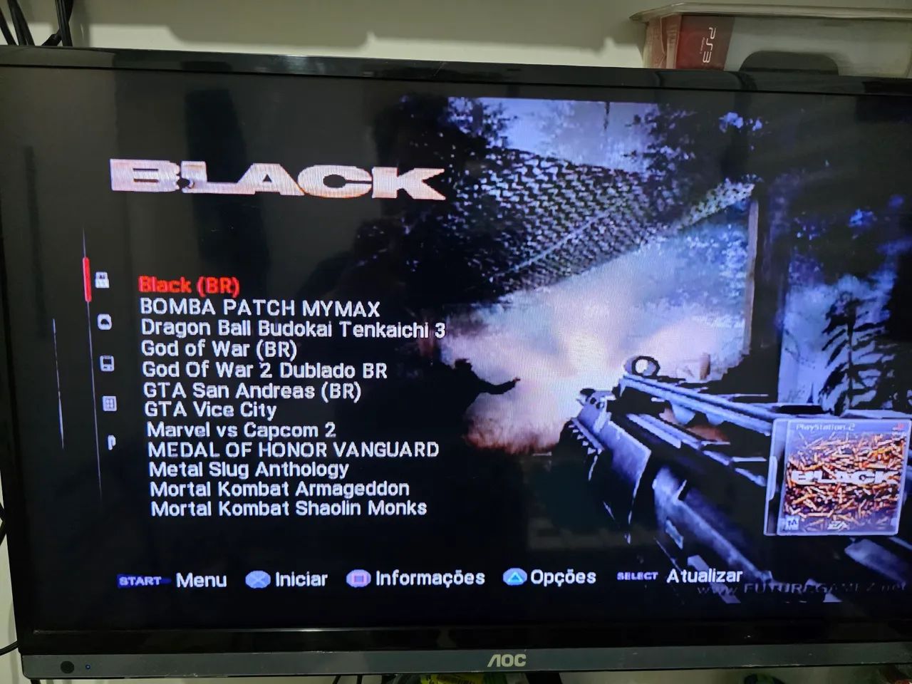 PlayStation 2 slim + Pendrive 64 gigas - Foto 2