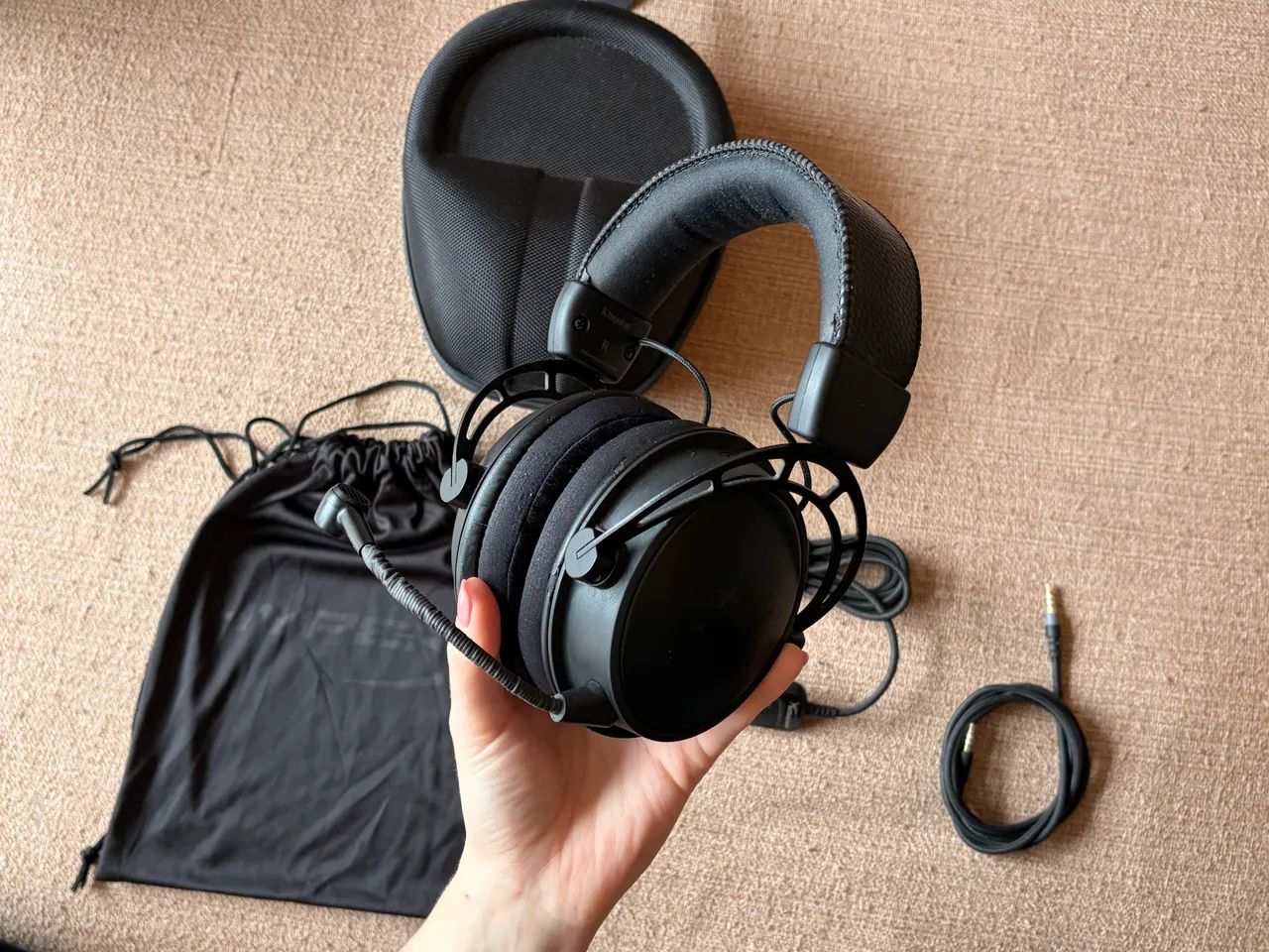 Headset Hyper X Cloud Alpha S Blackout (edição limitada) - Foto 5