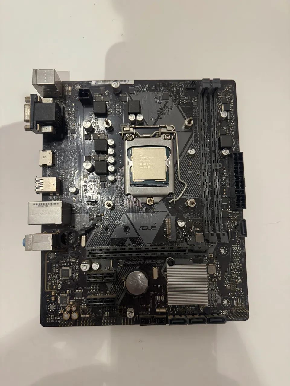 PLACA MÃE ASUS PRIME H310M-E- Processador Intel Core i5-9600KF - Foto 2