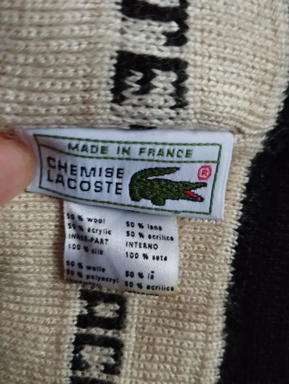 Faixa testeira Lacoste original  - Foto 3