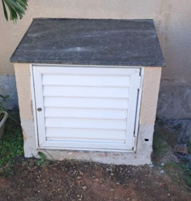 Porta alumínio branco  - Foto 2