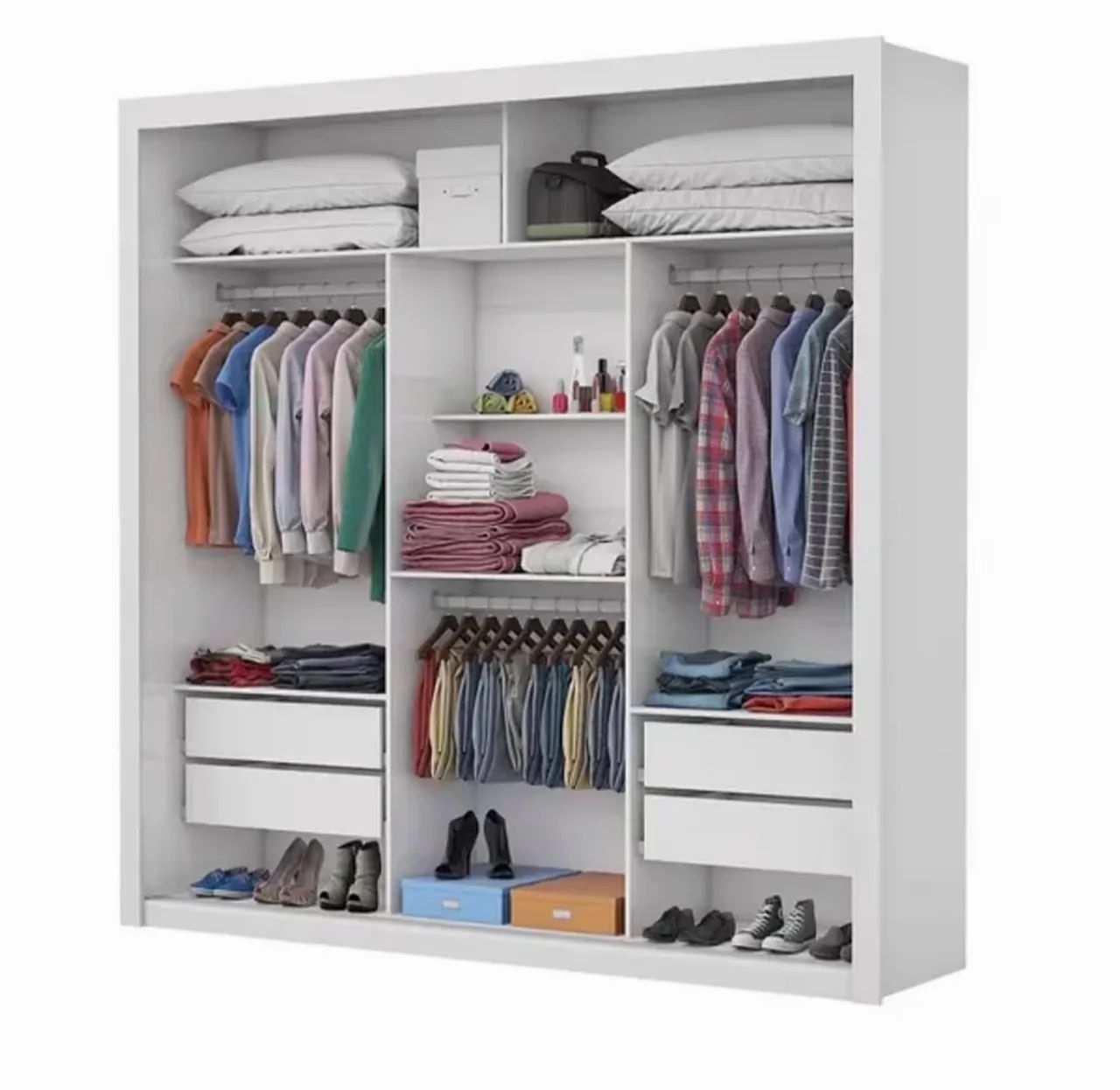Guarda-roupa casal com espelho  - Foto 2