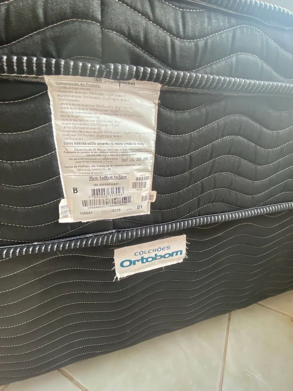 Cama box casal ortobom - Foto 2