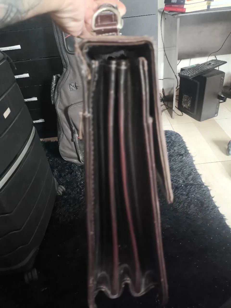 Maleta de couro - Foto 4