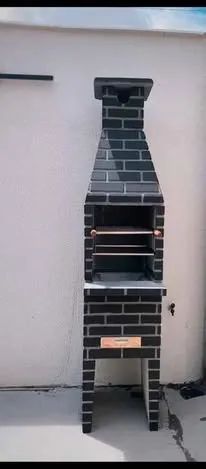 CHURRASQUEIRA PRÉ MOLDADA "P" COM KIT DE INOX. - Foto 3