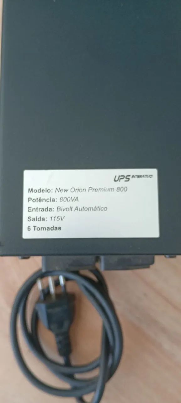 No Break 800VA new Orion Premium 800 - Foto 3