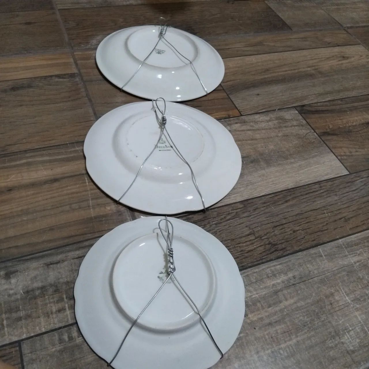 3 pratos de parede porcelana  - Foto 5