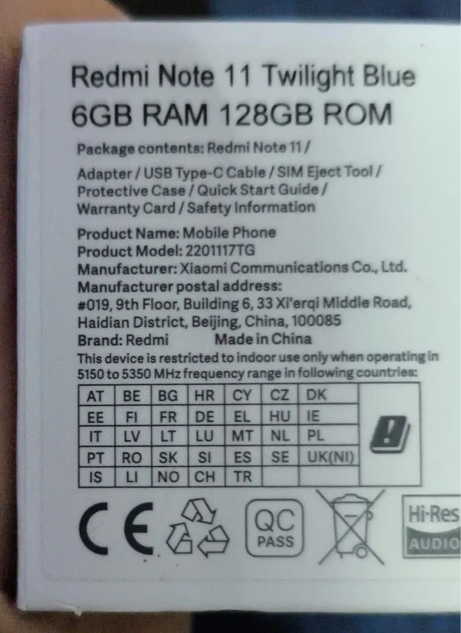 Redmi Note 11 6gb 128 memória  - Foto 2