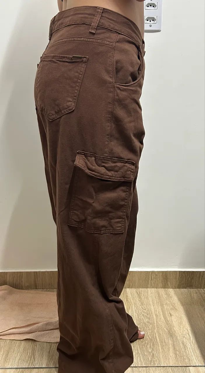 calça marrom - Foto 2