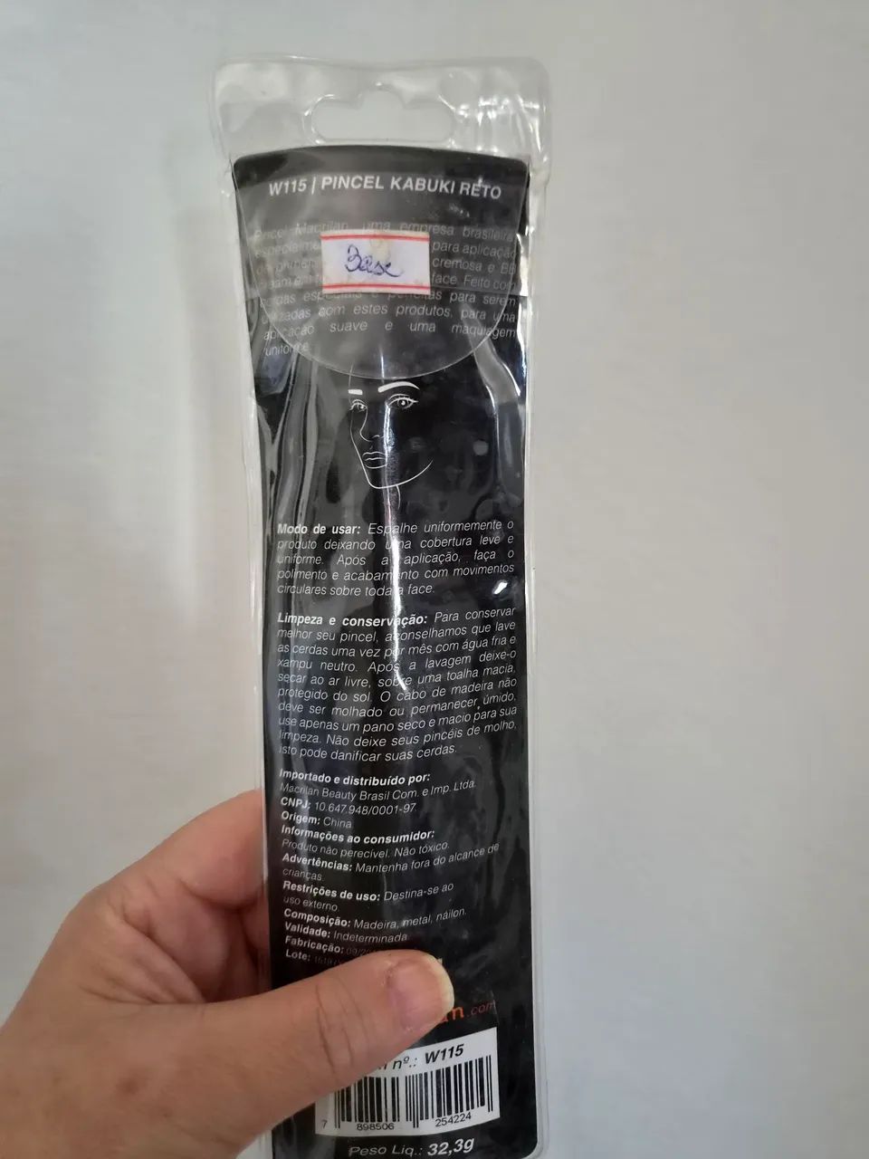 Pincel Kabuki reto - Foto 2