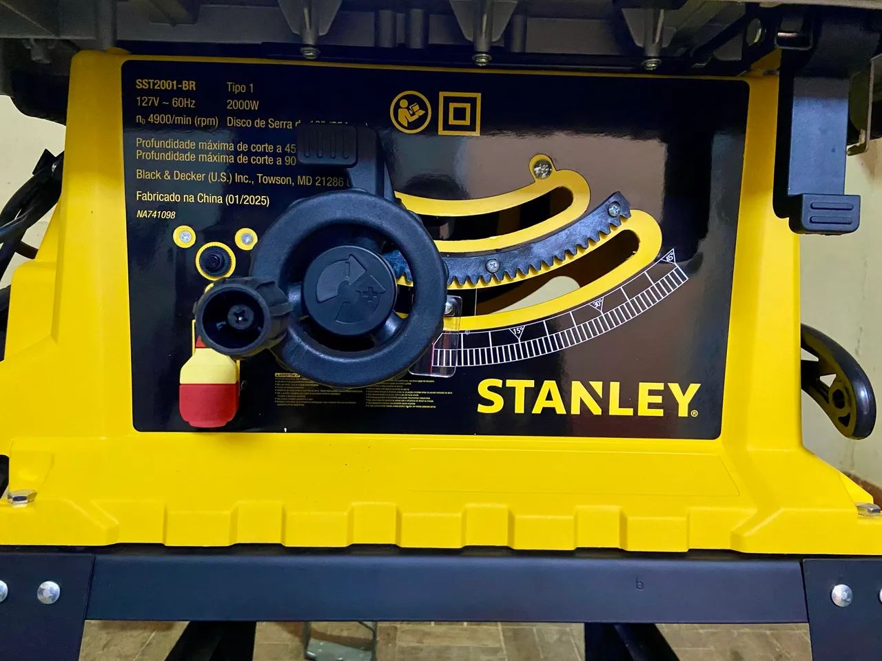Serra de bancada Stanley sst001