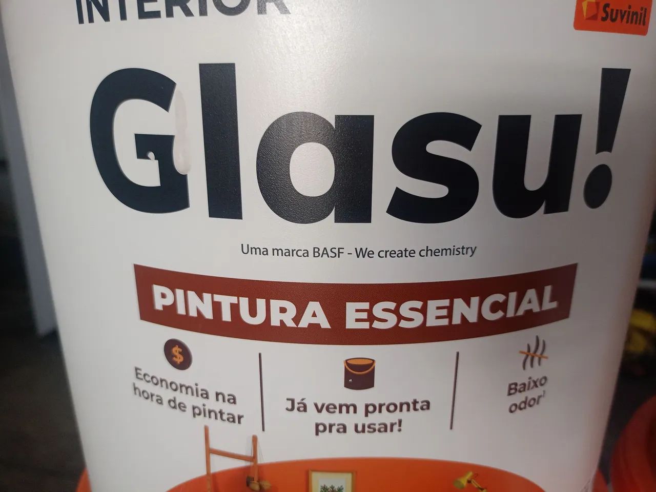 Acrílica fosca Suvinil glasu - Foto 4